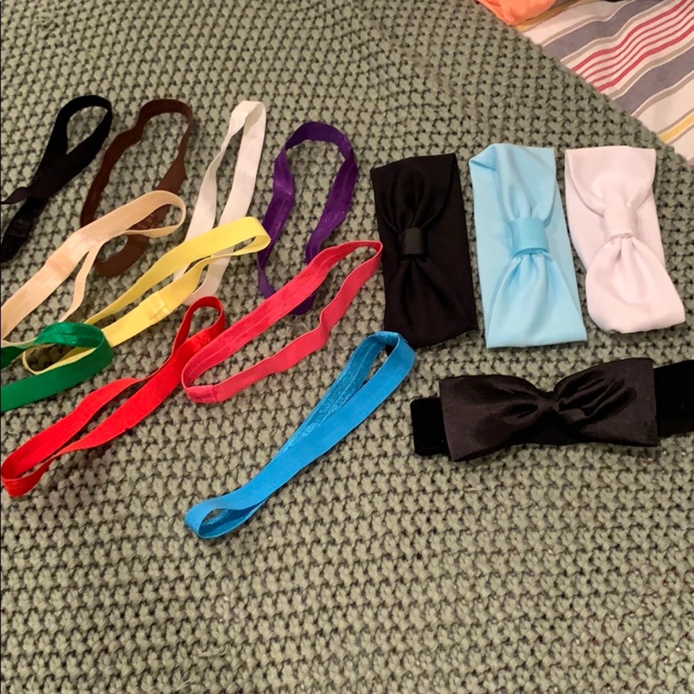 Baby hair wrap headband bundle